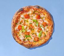 Пицца с морепродуктами