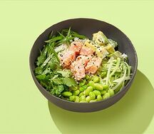 Боул с лососем