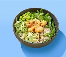 Боул с креветками