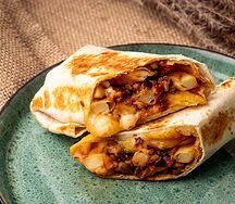 Буррито Говядина с картошкой фри