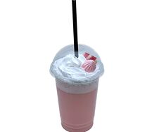 Клубничный коктейль