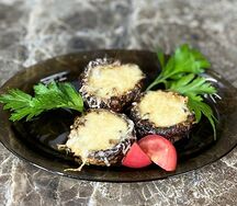Шампиньоны, запеченные с сыром
