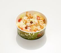 Салат Цезарь с креветкой