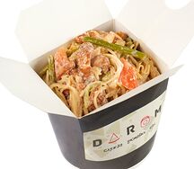 Яичная со сливочно-сырной курицей