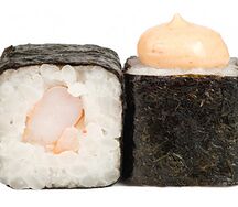 Спайси Эби маки c креветкой