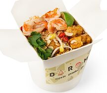  Лапша Пад-тай с креветками