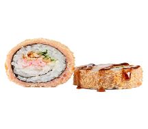 Темпура с лососем и крабом