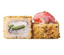 Запеченный с креветкой