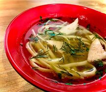 Суп-лапша с курицей