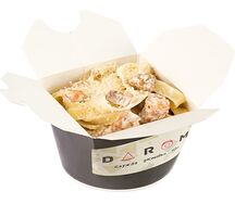 Удон со сливочной курицей