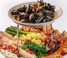 Горячее ассорти морепродуктов Гранд