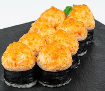 Из печи с креветкой