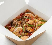 Рис с морепродуктами