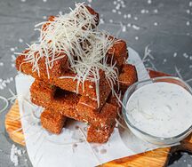 Гренки чесночные