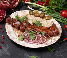 Шашлык из cвинoй шейки в тандыре