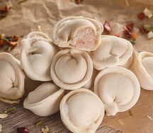 Пельмени с курицей