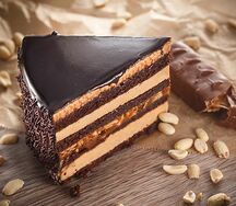 Пирожное Сникерс