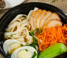 Рамен с курицей