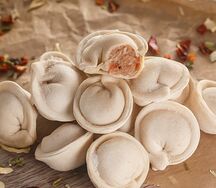 Пельмени с рыбой