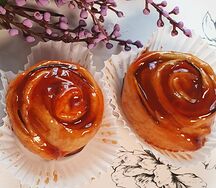 Розочка с яблоком