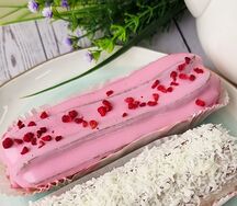 Эклер Малина