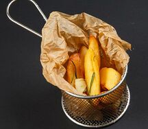 Картофельные дольки По-деревенски