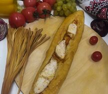 Пиде с курицей