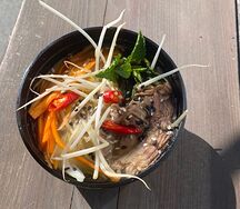 Фо-бо на говяжьем бульоне