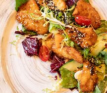 Салат с курицей по-тайски