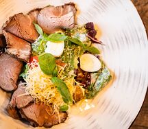 Салат с говядиной