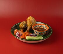 Шашлык из куриной голени