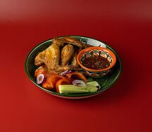 Шашлык из куриных крыльев