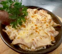 Сковородка с лисичками