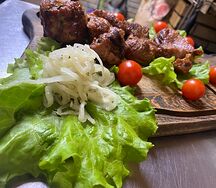 Шашлык из мякоти баранины