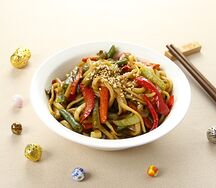 Вок с овощами