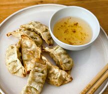 Гедза жареные