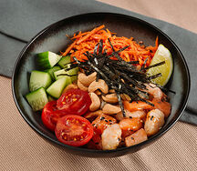 Поке Микс лосось-креветка