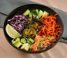 Поке Острый лосось