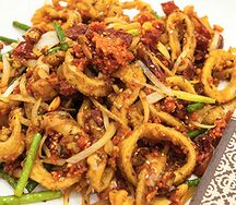 Жареный кальмар Сянла