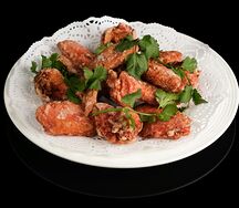 Хрустящие куриные крылышки