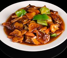 Ди сань сень (баклажан с картофелем)