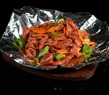 Говядина на чугуне