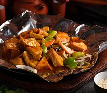 Тофу с овощами