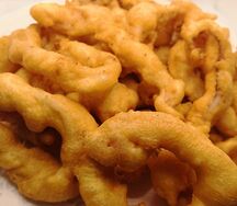 Кольца кальмара в кляре