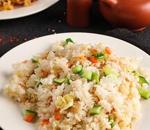 212. Жареный рис с овощами