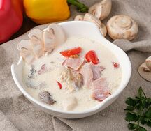 Сливочно-сырный суп