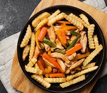 Курица с овощами