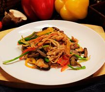 Вок Сливочный терияки