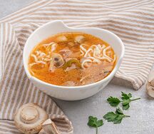 Суп острый с говядиной