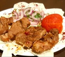 Шашлык из мякоти баранины